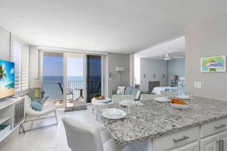Estero Beach Tennis 1004c Direct Gulf Water Views - 1