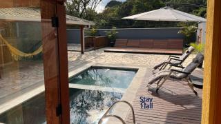 Refúgio com Piscina Aquecida –3 quartos - 127M - Juquitiba - 2