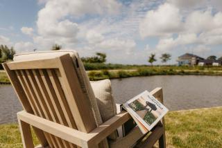 Watervilla buitenzijde met Sauna I 8 personen - Boutique Parc Pharshoeke - Heeg - 7