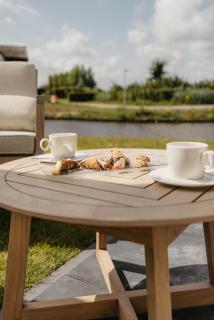 Watervilla buitenzijde met Sauna I 8 personen - Boutique Parc Pharshoeke - Heeg - 6