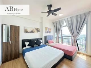 ABHome "FRIDAY Suite" #Midas Seri Alam #City view #Mall #Masai JB - Masai - 3