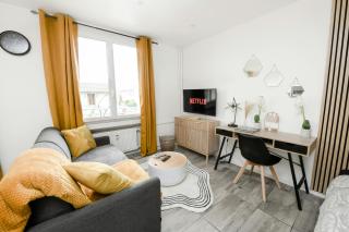 Studio Cosy Business - Balcon Garage Fermé - Lione - 9