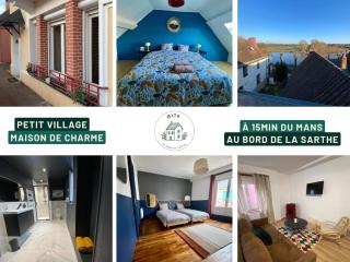 Charmant gîte au bord de la Sarthe - 6 personnes - Fillé - 0