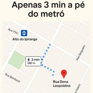 Studio novo a 3 Min do Metrô com Piscina, Academia e Lazer Completo - São Paulo - 2