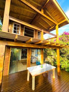Casa frente pro Mar no Paraiso Praia Matadeiro - Florianópolis - 0