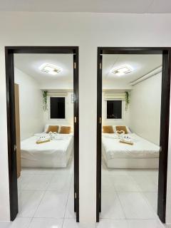 Cozy 2BR Stay for 6pax in High-Floor, Wi-Fi & Family Games near IT Park Cebu- Unit Scarlett by GERRA - Mandaue - 9