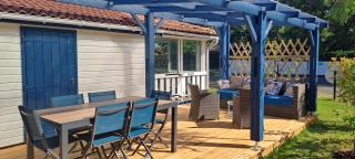 Joli chalet exotique à Biscarrosse-Lac - 6