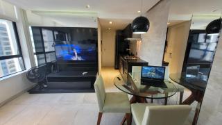 Apartamento com vista p Mar, e Piscina na Cobertura do Prédio - 0