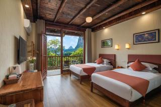 Yangshuo River Lodge Hotel--English speaking team&Swimming pool&Activties organized&Free pick up from Airport or TS over 3 nights - Yangshuo - 6