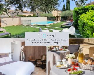 L'Ostal - Bed & Breakfast - Chambres et suites de 25 à 40m2 - Spa - Saint-Hilaire-dʼOzilhan - 0
