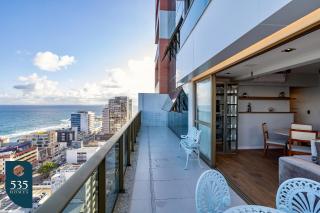 2 Quartos super equipado com vista mar na Barra - 9