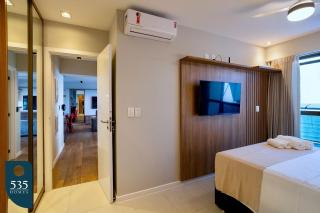 2 Quartos super equipado com vista mar na Barra - 2