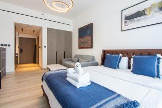 Brand New Studio with Pool View in The Grove by Iman, Dubai Hills - 2