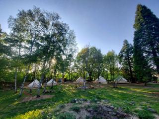 Group Glamping Bell Tents Camp Perfect to Reconnect with Nature in Germany - - 4
