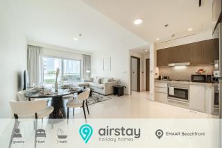 Airstay - Minimalist 1BR - EMAAR Beachfront - Monthly Offer Available - 0