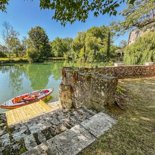 Maison cosy avec jardin, rivière et ponton privé - Artannes-sur-Indre - 0