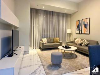 Chic 1BR in Business Bay l Pool, Gym & Sauna - 3