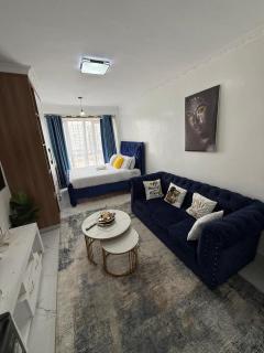 classy studio apartment in kilimani with fully equipped gym and balcony which breathtaking city views - Nairobi - 8