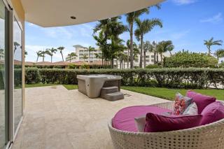 Beachfront - Beach Garden 2BR condo - E124 - Palm-Eagle Beach - 8