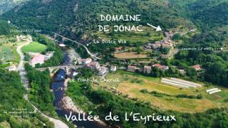Domaine de Jonac, Ardèche verte, Vallée de l'Eyrieux, 15 places avec piscine! - Chalencon - 0