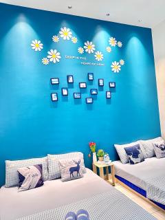 The Blue Memories Homestay with Mediterranean Style - 3