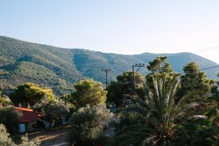 Villarose HotTub sunset view - Aigósthena - 2