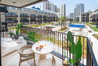 New Luxury 2 Bedroom with Padel Gym Pool Cinema BBQ - 6