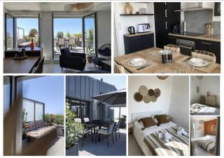 Appartement cosy 2 ch avec toit terrasse & parking - Lumineux et calme - 9