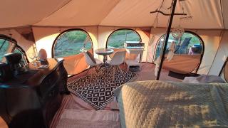 Yurt-tent met privé sanitair - Hensbroek - 7