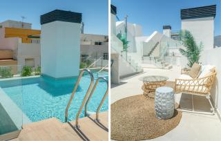 Stylish Urban Escape 2-Bedroom Apartment with Rooftop Pool - 8