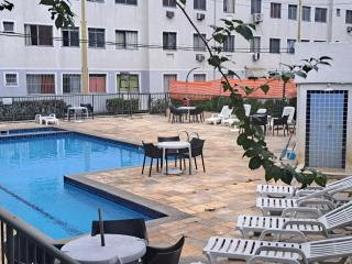 Apto 2 Qqts Piscina Vaga AR Campo Grande RJ - 9
