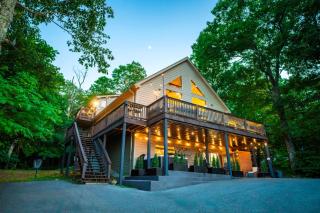 Elegant Mountain Escape, Family Friendly - 4 Outdoor Areas, Massage Room, Sauna, Hot Tub, Views - Beech Grove - 8