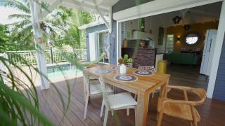Villa créole avec piscine privée et vue mer - 5