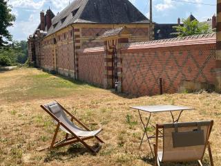 Spacieux gîte près d'un château avec parc, 4 chambres, 2 sdb, Wifi, et animaux acceptés. - FR-1-489-215 - Trévol - 7