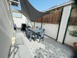 Calpe bungalow adosado piscina jardin barbacoa aire centrico moderno - Calpe - 1