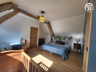 Chambre d'hôtes à la Ferme de la Porte en Aix pour 5 - 8