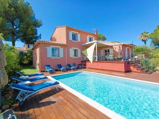 Superbe Villa 5 étoiles Presqu'Île de Giens la Madrague Rita la Villa d'Or vue mer piscine - 7