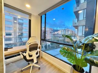 New Dream Corner Loft Private Balcony Usaquen - Bogotá - 7