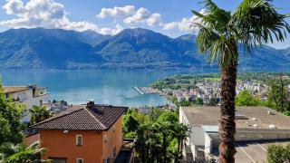 Romantic Lake View Apartment with Balcony and Parking in Orselina Locarno - Orselina - 4