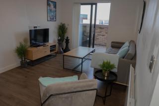 Luxury 2 Bed Penthouse Manchester Large Balcony - Manchester - 9