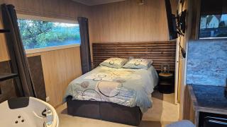 Chalet bois pour 2 avec balnéo - 2