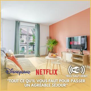 Le Chaleureux - 5 min Disneyland - Parking - Netflix - Wifi - 0