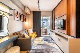 Apto executivo na Faria Lima - varanda, WiFi, ar-cond e garagem - Okaeri Home - São Paulo - 5
