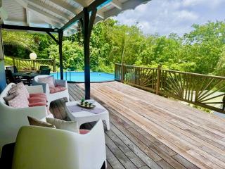 Villa VUE SUR MER tout confort avec piscine, proche plages - Deshaies centre - 7