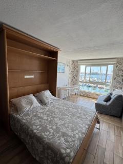 Studio cosy climatisé vue sur port - 3