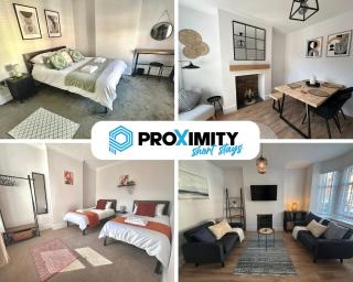 Cosy & stylish home contractor friendly - King size bed - Netflix - Fast Broadband - Private Garden - Coffee machine - 8
