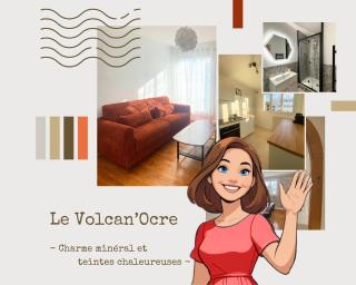 Volcan Ocre-4 pers-Spacieux et chaleureux - Parking privatif - Proches axes, commerces et services - Check in 24-24 - Lempdes - 0