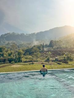 Villa Puncak Dengan View Persawahan - Cisarua - 6