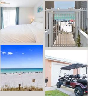 1 min walk 2 private beach 2bdr House & Golf Cart - 0