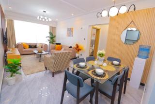 classy executive two bedroom apartment with fully equipped gym ample parking space swimming pool children playing ground and amazing scenic views - Nairobi - 0